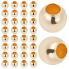 CREATCABIN Brass Solid Beads KK-CN0001-93A-1