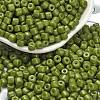 Baking Paint Pearlized Glass Seed Beads SEED-C001-04A-09-1