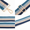 Stripe Pattern Cotton Fabric Bag Straps FIND-WH0001-56A-3