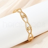 304 Stainless Steel Cuff Bangles for Women BJEW-U045-05G-3