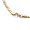 304 Stainless Steel Curb Chain Necklaces NJEW-F261-06G-2