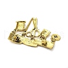 Tailor Alloy Brooches for Backpack Clothes JEWB-A034-06AG-2