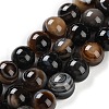Natural Eye Agate Beads Strands G-NH0019-F01-02-2
