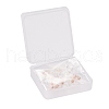 48Pcs 4 Color Eco-Friendly Plastic Earring Hooks STAS-LS0001-01-7