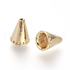 Brass Bead Cones KK-Q669-15G-1