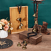 Iron Bell Pendant Decorations HJEW-OC00024-5