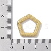 Rack Plating Brass Micro Pave Cubic Zirconia Twister Clasps KK-NH0002-12G-02-3