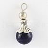 Natural Lapis Lazuli Pendants G-Q459-02D-1