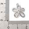 Brass Pave Cubic Zirconia Pendants KK-D371-05P-3