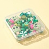 28Pcs 12 Style Handmade Polymer Clay Star Charms CLAY-FS0001-25-6
