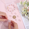 SOFPLATE 20Pcs Natural Rose Quartz European Beads G-SP0001-01B-04-3