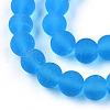 Transparent Glass Beads Strands GLAA-T032-T8mm-MD06-2