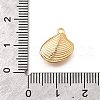 Ocean Theme Brass Charms KK-C096-13D-G-3