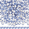 SUNNYCLUE 210Pcs Handmade Flower Printed Porcelain Ceramic Beads PORC-SC0001-08-1