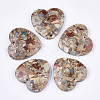 Synthetic Aqua Terra Jasper Pendants G-S329-073-1