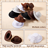 AHADERMAKER 15Pcs 5 Colors EVA Cloth Mini Hat Fascinator Base AJEW-GA0007-43-4