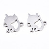 Non-Tarnish 201 Stainless Steel Link Connectors STAS-S110-105P-1