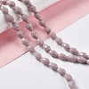 Faceted Glass Beads Strands GLAA-E037-01F-4