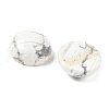 Natural Howlite Cabochons G-C189-04A-2