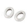 925 Sterling Silver Spring Gate Rings STER-S012-08P-2