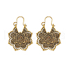 Bohemian Retro Style Alloy Dangle Hoop Earrings EJEW-TAC0003-01AG-1
