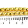 Electroplated Synthetic Non-Magnetic Hematite Beads Strands G-H020-E01-02-4