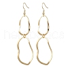 Brass Dangle Earrings EJEW-JE06182-1