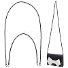 WADORN 2Pcs 2 Style Iron Wheat Chain Bag Straps DIY-WR0002-44-1