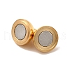 304 Stainless Steel Magnetic Clasps X-STAS-E049-12B-2