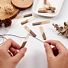 Resin & Walnut Wood Big Pendants RESI-TAG0001-02-5