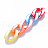 Opaque Acrylic Linking Rings OACR-S036-001A-H-3