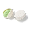 Opaque Resin Pendants RESI-Z033-01P-2