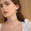 Beebeecraft 12Pcs Brass Micro Pave Cubic Zirconia Pendants KK-BBC0014-63-5