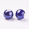 Handmade Porcelain Beads PORC-D001-12mm-14-2