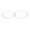 316L Surgical Stainless Steel Hoop Earring Findings STAS-G229-07P-06-2