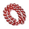 Glass Enamel Beads GLAA-Q125-01A-2