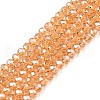 Electroplate Glass Beads Strands EGLA-A044-T3mm-A23-1