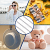 10 Yards Polyester Braided Lace Trims SRIB-WH0011-240B-5