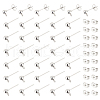 Unicraftale 304 Stainless Steel Ball Post Stud Earring Findings STAS-UN0001-76P-1