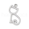 Non-Tarnish 304 Stainless Steel Charms STAS-L022-400P-1