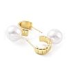 Rack Plating Brass Studs Earrings for Women KK-Z038-02G-2
