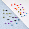 Transparent Acrylic Beads TACR-YW0001-4MM-04-7
