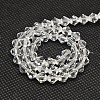 Imitate Austrian Crystal Bicone Glass Beads Strands GLAA-F029-3x3mm-13-2