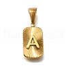 304 Stainless Steel Pendants STAS-S161-01A-G-1