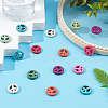 SUNNYCLUE 100Pcs Peace Sign Synthetic Turquoise Beads DIY-SC0015-52-5