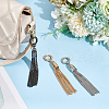 Unicraftale 3 Sets 3 Colors  Alloy Keychain Tassel Chain Pendant Decoration HJEW-UN0001-25-2