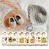 Wood Baby Closet Size Dividers AJEW-WH0353-008-3