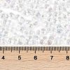 Transparent Colours Rainbow Glass Seed Beads SEED-K010-02-4