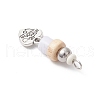 Tibetan Style Alloy Pendants PALLOY-JF03967-02-4