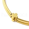 Brass Tube Beads Bracelets for Women BJEW-JB11589-01-3